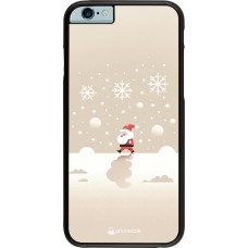 iPhone 6/6s Case Hülle - Weihnachten 2023 Minimalistischer Weihnachtsmann