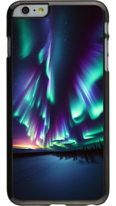 iPhone 6 Plus / 6s Plus Case Hülle - Funkelndes Nordlicht