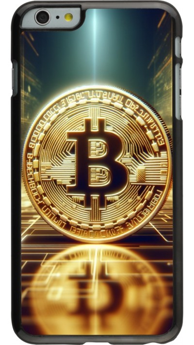 iPhone 6 Plus / 6s Plus Case Hülle - Bitcoin Stehen