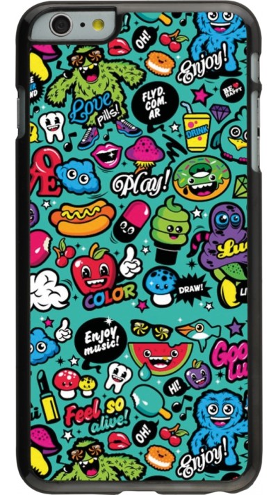 iPhone 6 Plus / 6s Plus Case Hülle - Cartoons old school