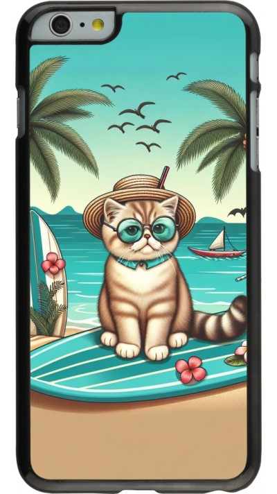 iPhone 6 Plus / 6s Plus Case Hülle - Chat Surf Stil