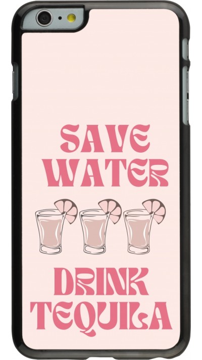 iPhone 6 Plus / 6s Plus Case Hülle - Cocktail Save Water Drink Tequila