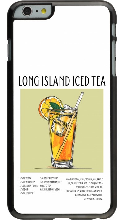 iPhone 6 Plus / 6s Plus Case Hülle - Cocktail Rezept Long Island Ice Tea