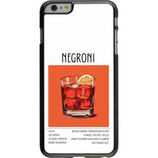 iPhone 6 Plus / 6s Plus Case Hülle - Cocktail Rezept Negroni