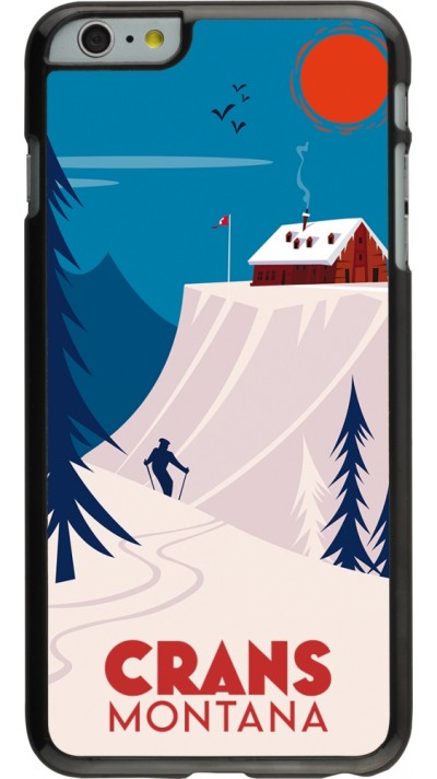 iPhone 6 Plus / 6s Plus Case Hülle - Crans-Montana Cabane