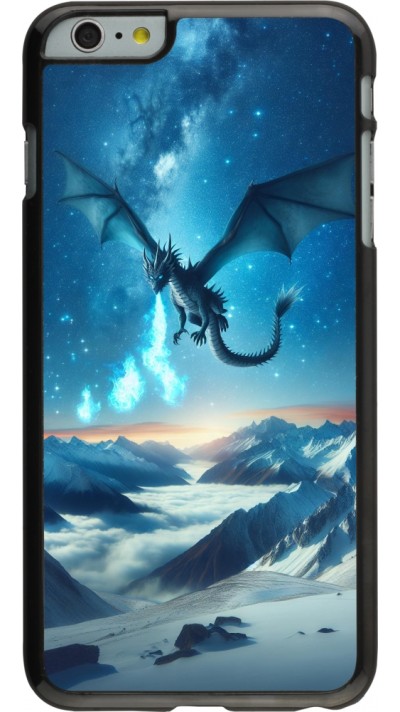 iPhone 6 Plus / 6s Plus Case Hülle - Drache nächtliche Berg