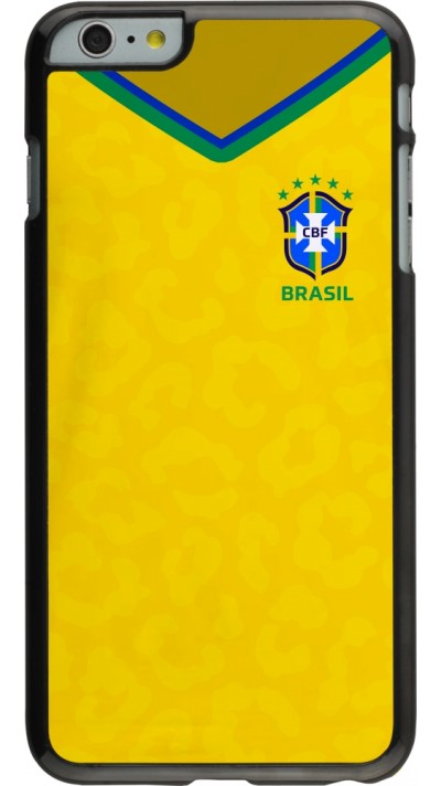 iPhone 6 Plus / 6s Plus Case Hülle - Brasilien 2022 personalisierbares Fußballtrikot