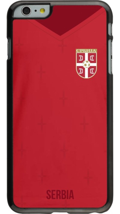 iPhone 6 Plus / 6s Plus Case Hülle - Serbien 2022 personalisierbares Fussballtrikot