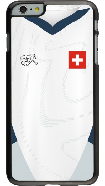 iPhone 6 Plus / 6s Plus Case Hülle - Schweiz Away personalisierbares Fussballtrikot