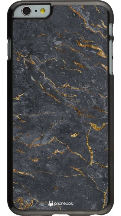 Hülle iPhone 6 Plus / 6s Plus - Grey Gold Marble