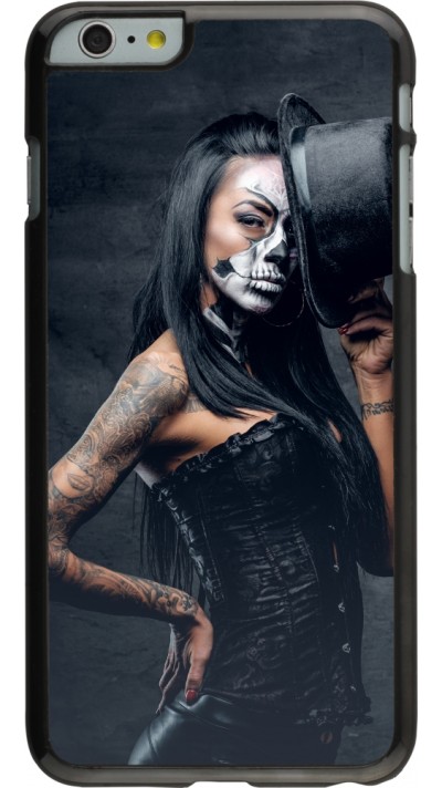 iPhone 6 Plus / 6s Plus Case Hülle - Halloween 22 Tattooed Girl