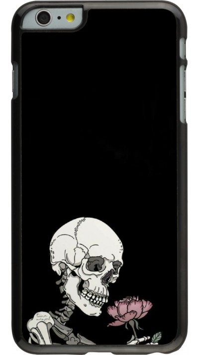 iPhone 6 Plus / 6s Plus Case Hülle - Halloween 2023 rose and skeleton