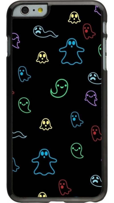 iPhone 6 Plus / 6s Plus Case Hülle - Halloween 2024 colorful ghosts