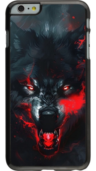 iPhone 6 Plus / 6s Plus Case Hülle - Halloween 2024 mad werewolf