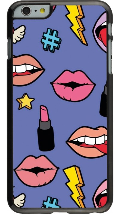 iPhone 6 Plus / 6s Plus Case Hülle - Lips and lipgloss