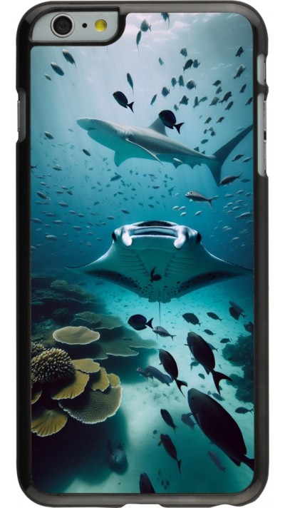 iPhone 6 Plus / 6s Plus Case Hülle - Manta Lagune Reinigung