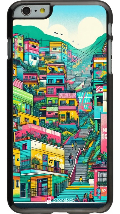 iPhone 6 Plus / 6s Plus Case Hülle - Medellin Comuna 13 Kunst