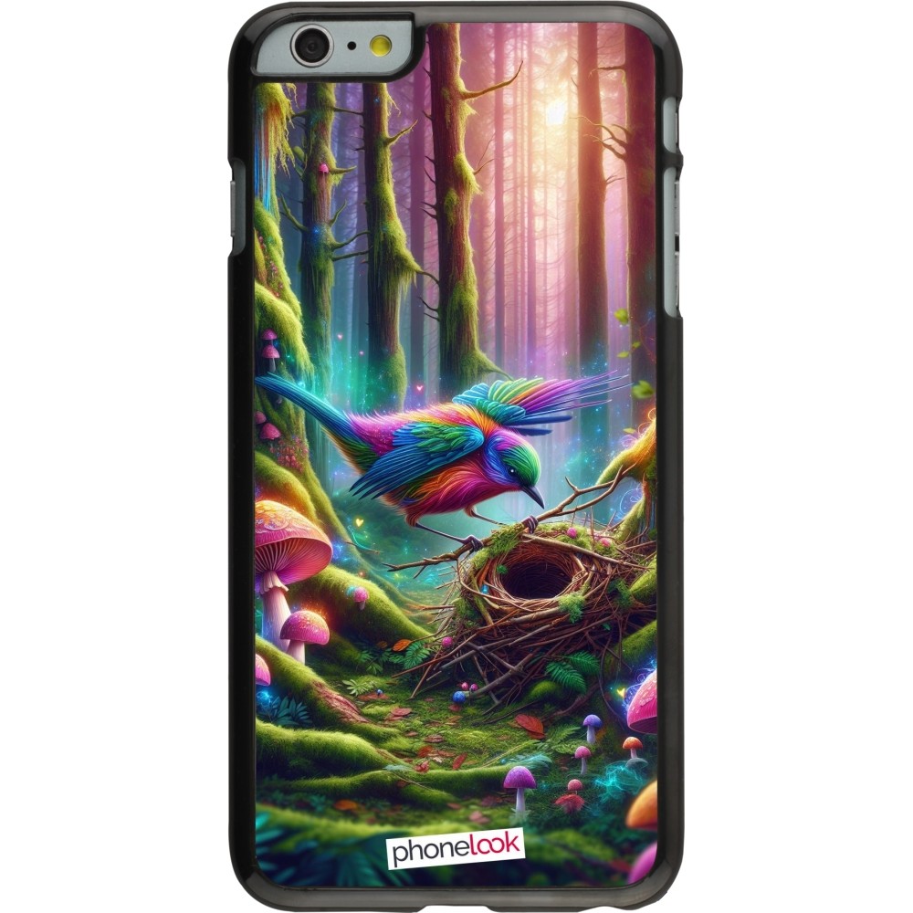 iPhone 6 Plus / 6s Plus Case Hülle - Vogel Nest Wald