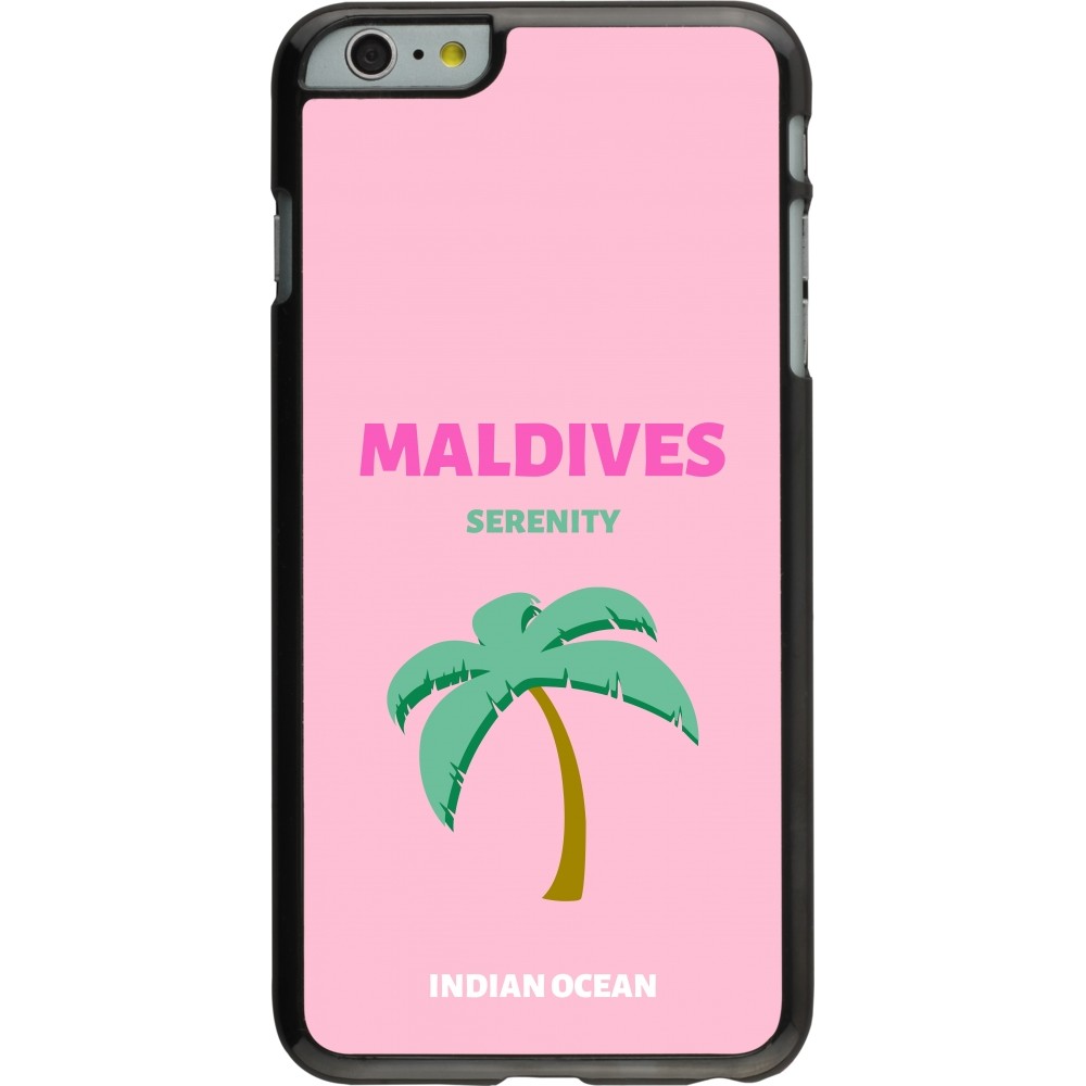 iPhone 6 Plus / 6s Plus Case Hülle - Pop Summer Destination Maldives