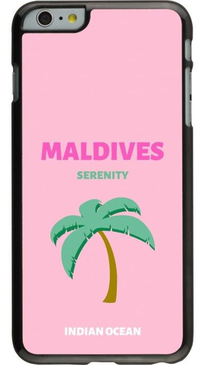 iPhone 6 Plus / 6s Plus Case Hülle - Pop Summer Destination Maldives