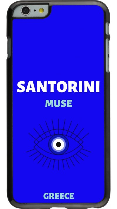 iPhone 6 Plus / 6s Plus Case Hülle - Pop Summer Destination Santorini