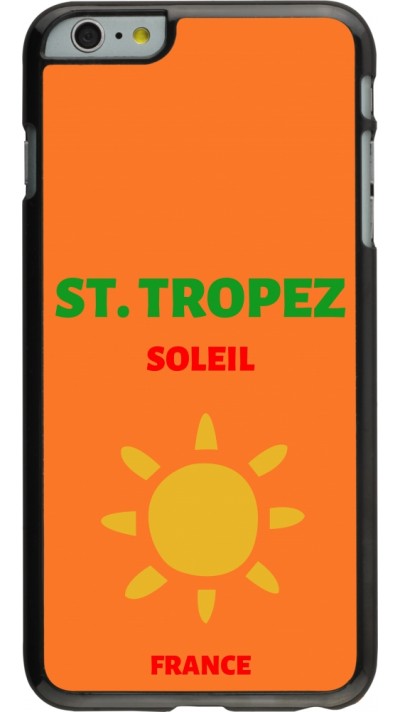 iPhone 6 Plus / 6s Plus Case Hülle - Pop Summer Destination St-Tropez