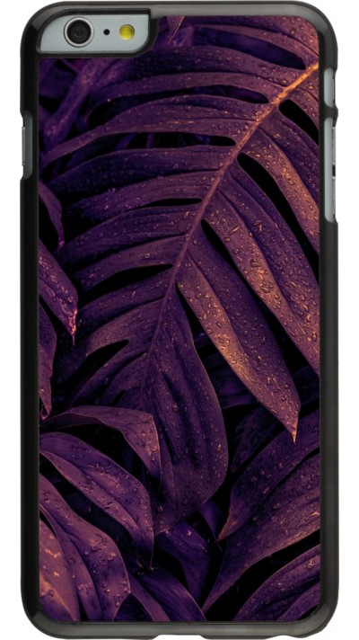 iPhone 6 Plus / 6s Plus Case Hülle - Purple Light Leaves