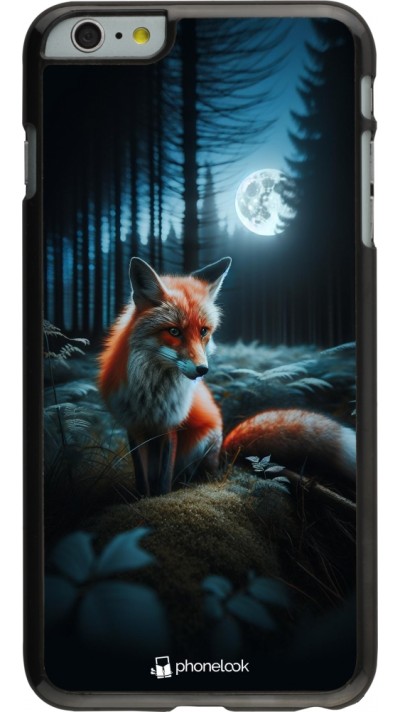 iPhone 6 Plus / 6s Plus Case Hülle - Fuchs Mond Wald