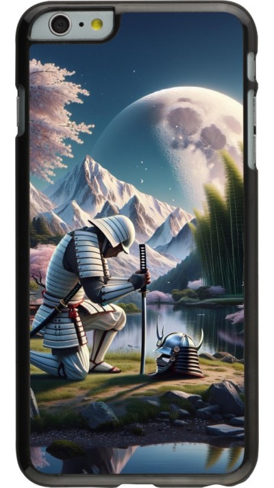 iPhone 6 Plus / 6s Plus Case Hülle - Samurai Katana Mond