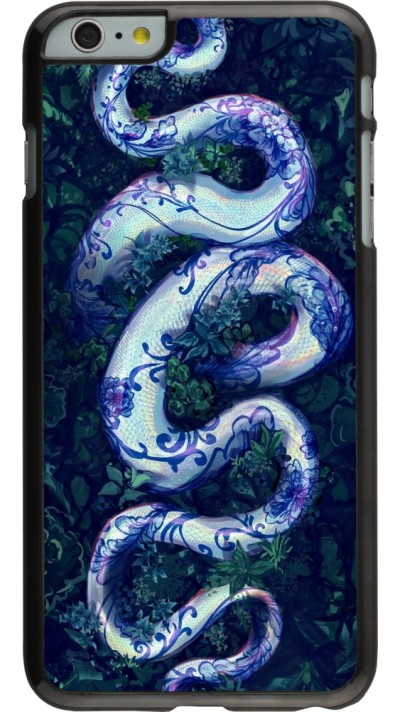 iPhone 6 Plus / 6s Plus Case Hülle - Snake Blue Anaconda