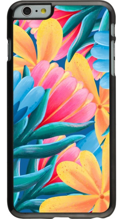 iPhone 6 Plus / 6s Plus Case Hülle - Spring 23 colorful flowers