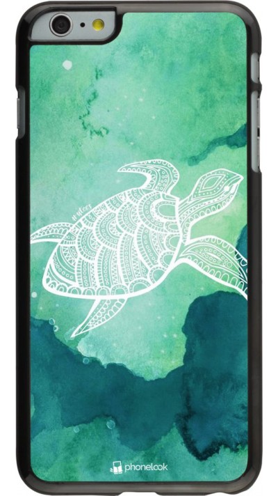 Hülle iPhone 6 Plus / 6s Plus - Turtle Aztec Watercolor