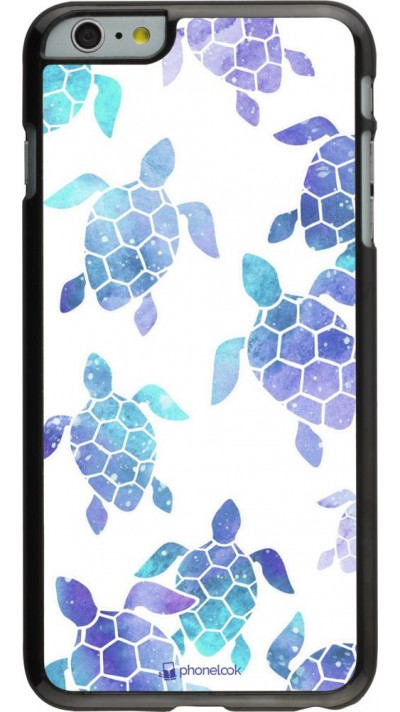 Hülle iPhone 6 Plus / 6s Plus - Turtles pattern watercolor