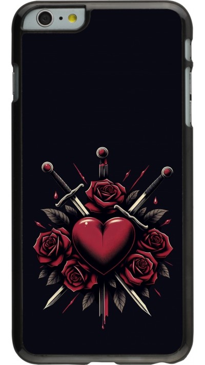 iPhone 6 Plus / 6s Plus Case Hülle - Valentine 2024 gothic love