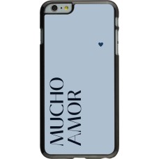 iPhone 6 Plus / 6s Plus Case Hülle - Valentine 2024 mucho amor azul