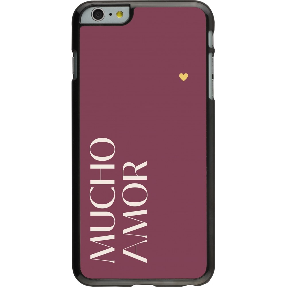 iPhone 6 Plus / 6s Plus Case Hülle - Valentine 2024 mucho amor rosado