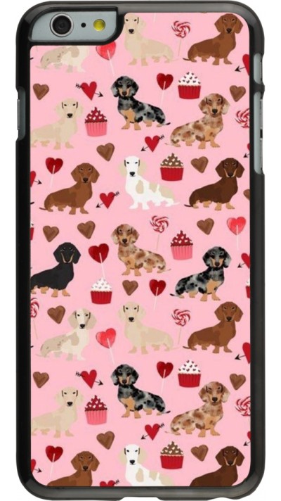 iPhone 6 Plus / 6s Plus Case Hülle - Valentine 2024 puppy love