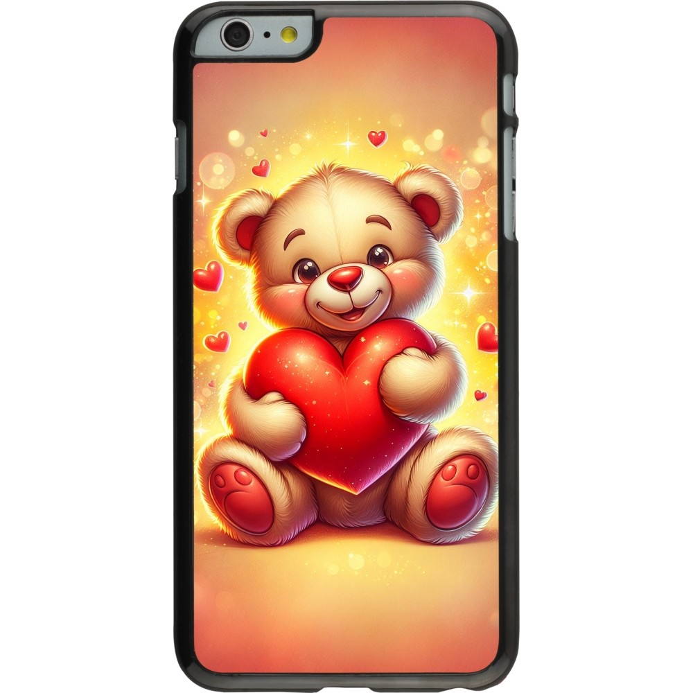 iPhone 6 Plus / 6s Plus Case Hülle - Valentin 2024 Teddy Liebe