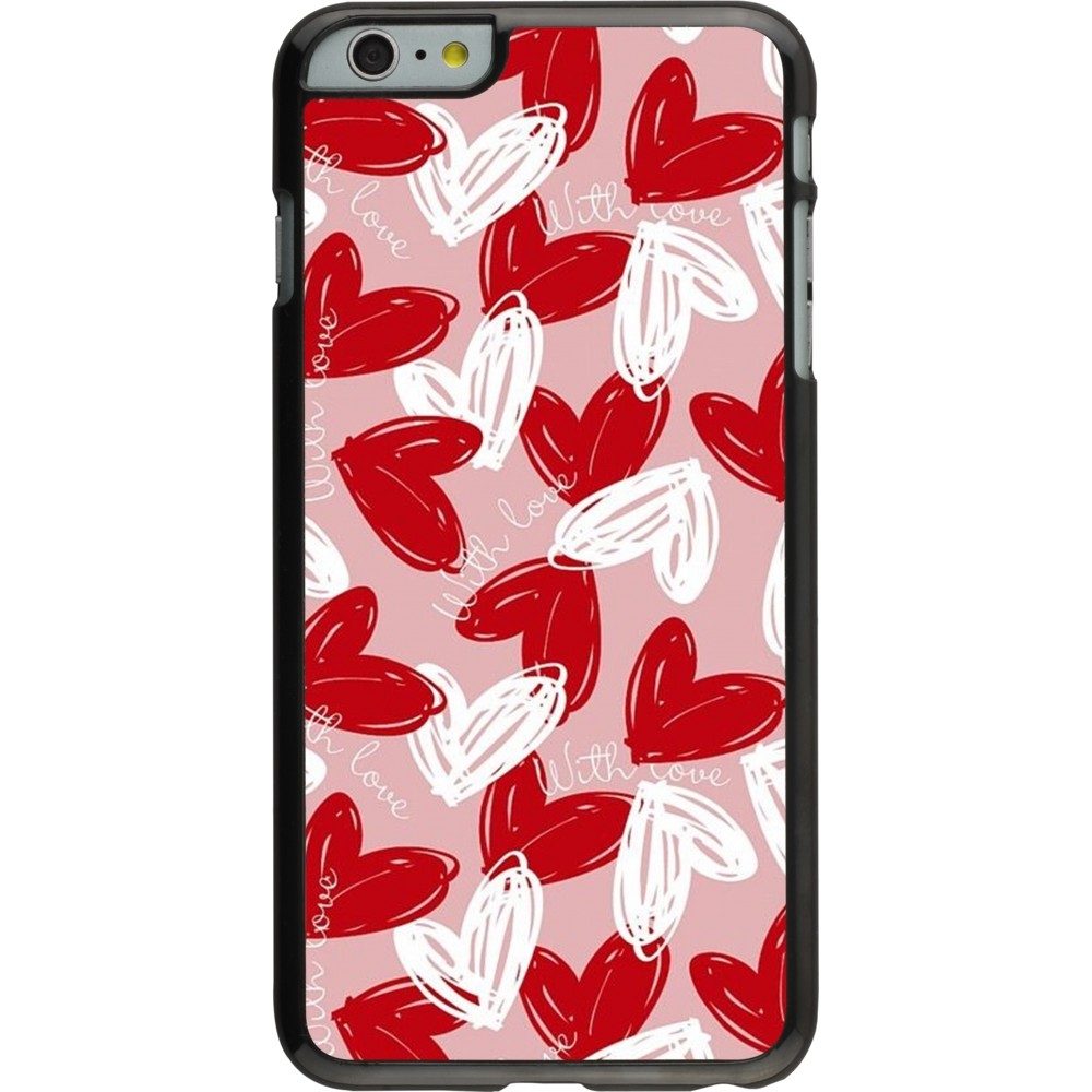 iPhone 6 Plus / 6s Plus Case Hülle - Valentine 2024 with love heart