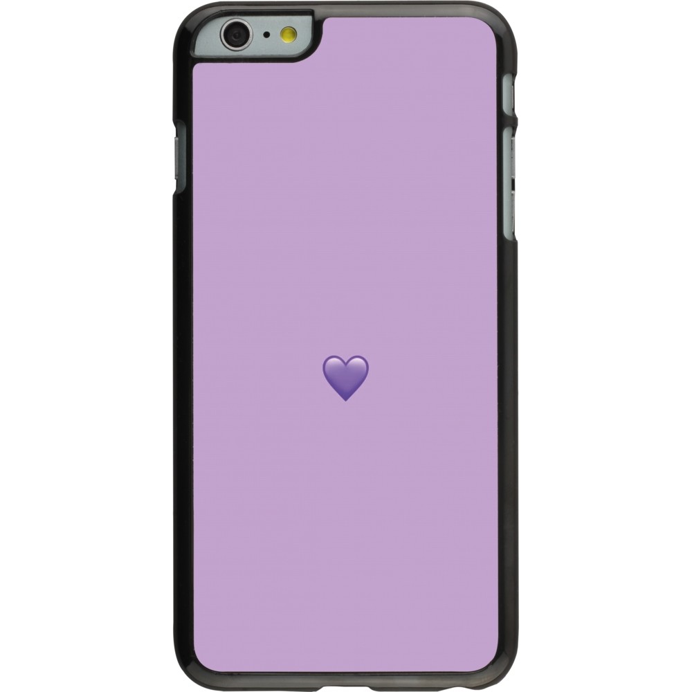 iPhone 6 Plus / 6s Plus Case Hülle - Valentine 2023 purpule single heart