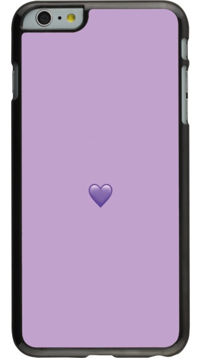 iPhone 6 Plus / 6s Plus Case Hülle - Valentine 2023 purpule single heart