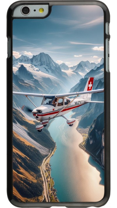 iPhone 6 Plus / 6s Plus Case Hülle - Schweizer Alpenflug