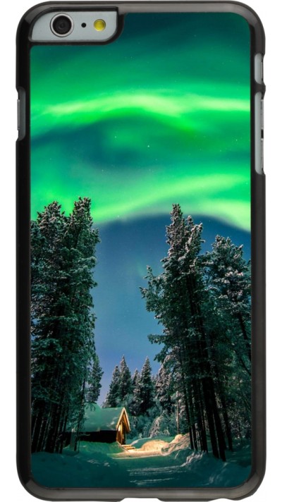 iPhone 6 Plus / 6s Plus Case Hülle - Winter 22 Northern Lights