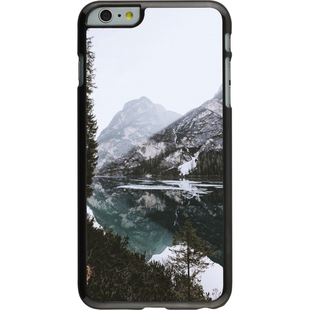 iPhone 6 Plus / 6s Plus Case Hülle - Winter 22 snowy mountain and lake