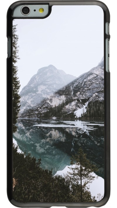 iPhone 6 Plus / 6s Plus Case Hülle - Winter 22 snowy mountain and lake