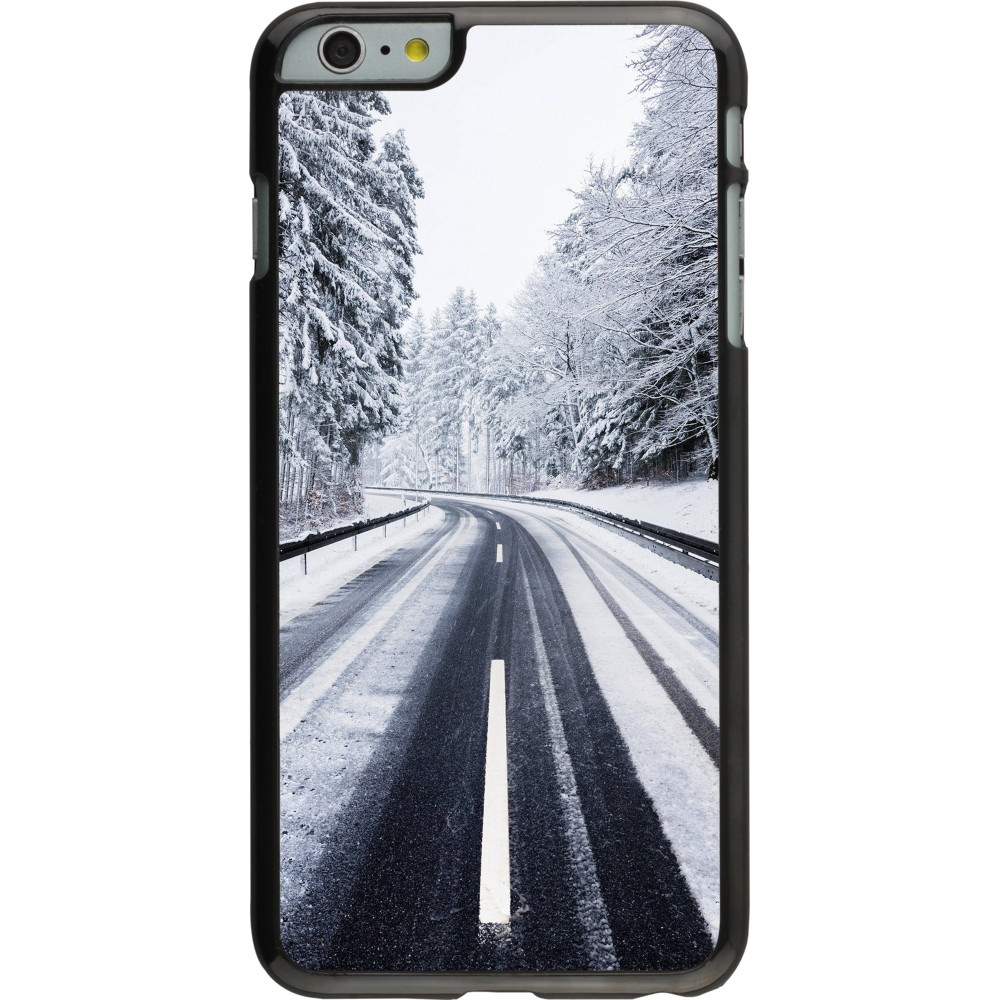 iPhone 6 Plus / 6s Plus Case Hülle - Winter 22 Snowy Road