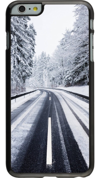 iPhone 6 Plus / 6s Plus Case Hülle - Winter 22 Snowy Road