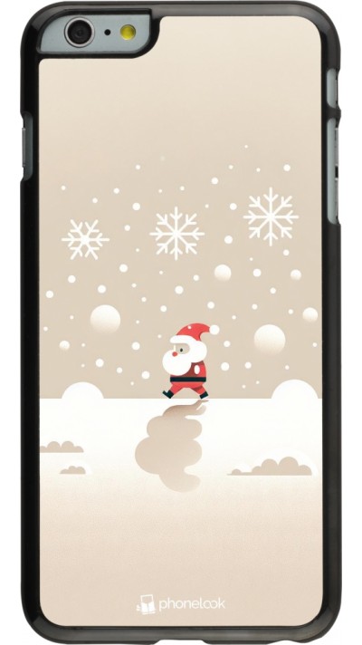 iPhone 6 Plus / 6s Plus Case Hülle - Weihnachten 2023 Minimalistischer Weihnachtsmann