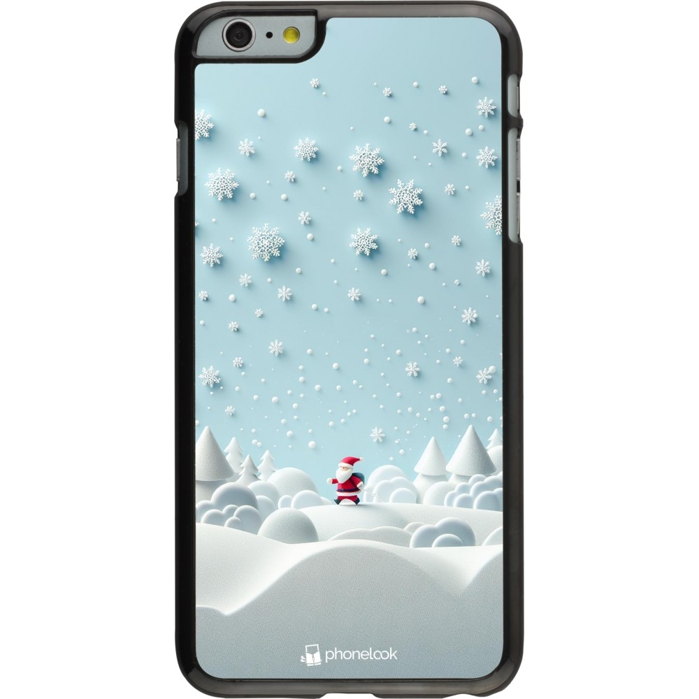 iPhone 6 Plus / 6s Plus Case Hülle - Weihnachten 2023 Kleiner Vater Schneeflocke