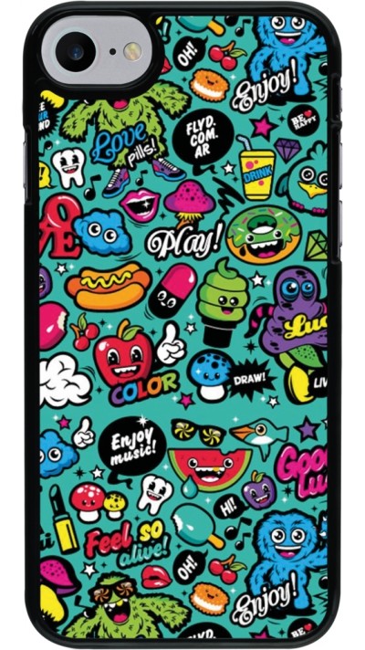 iPhone 7 / 8 / SE (2020, 2022) Case Hülle - Cartoons old school